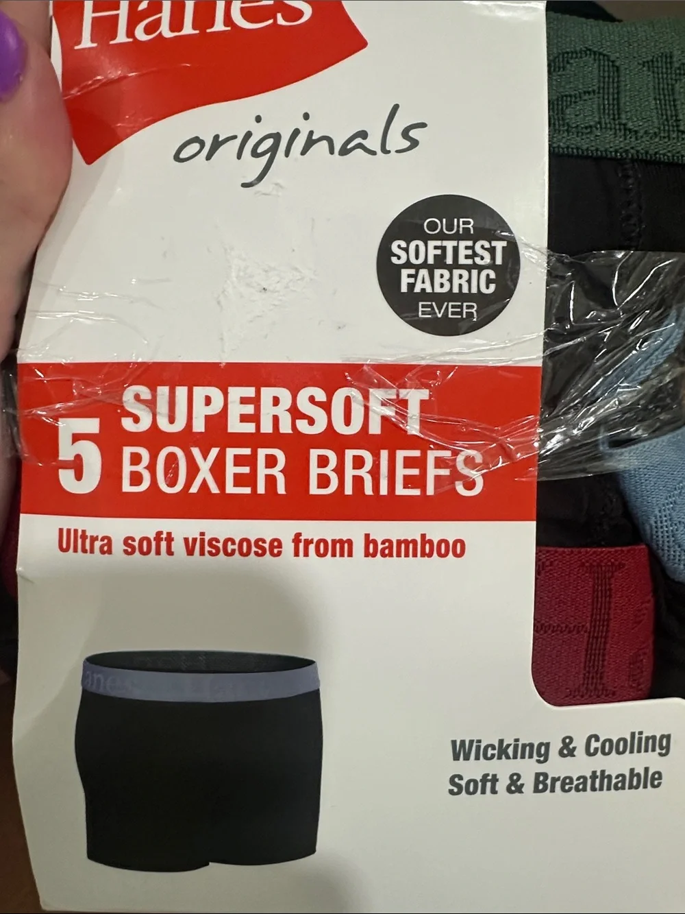 5 boys tagless boxer briefs - super soft - ultra soft viscose from bamboo